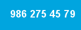 986 275 45 79 986 275 45 79